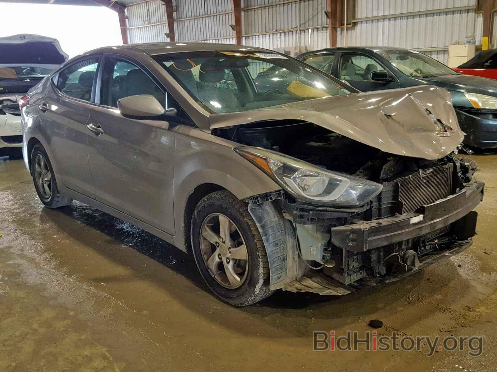 Photo 5NPDH4AE4EH482204 - HYUNDAI ELANTRA 2014