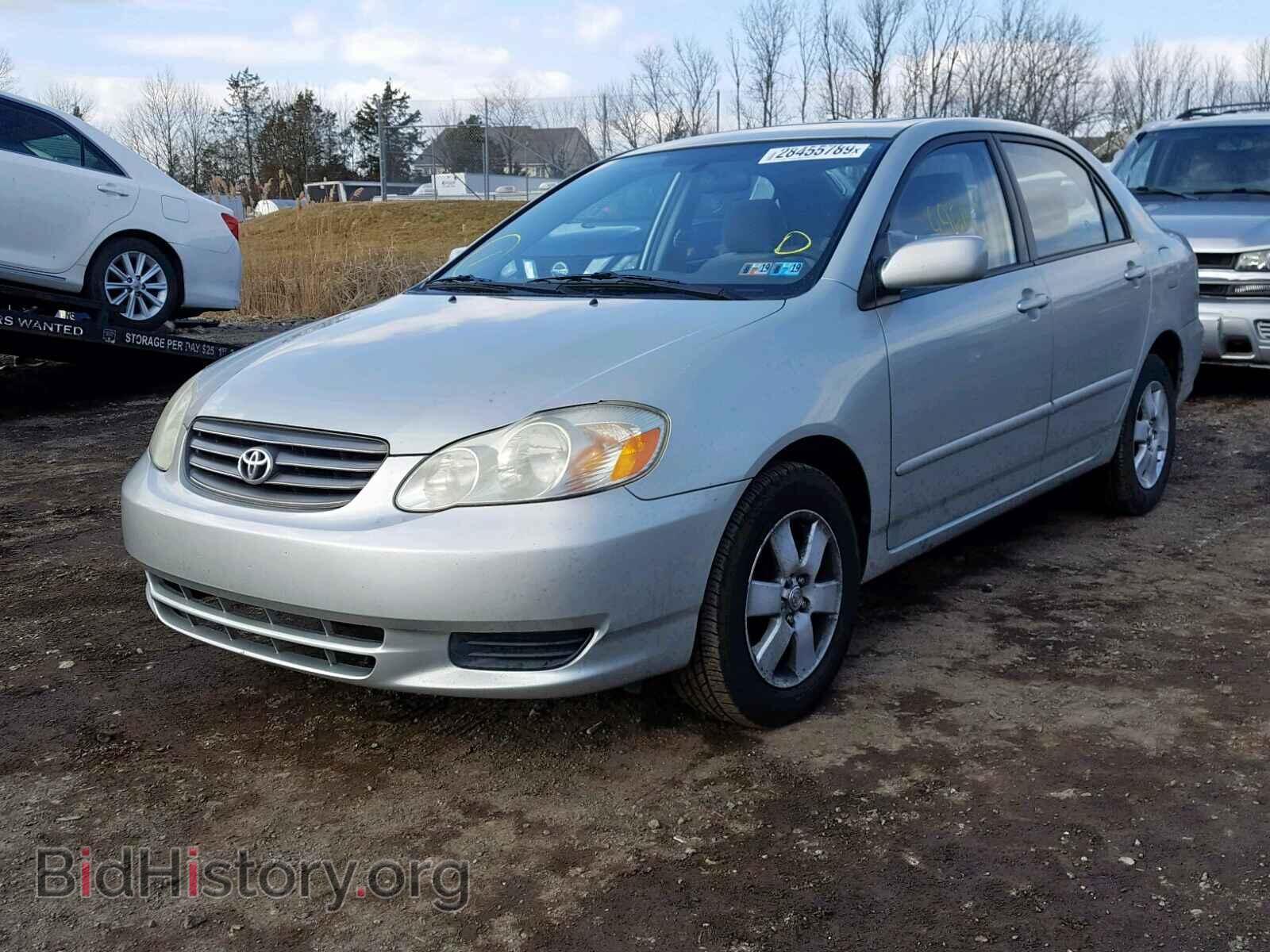 2003 TOYOTA COROLLA - VIN: 2T1BR32E73C074227 - Фото 2