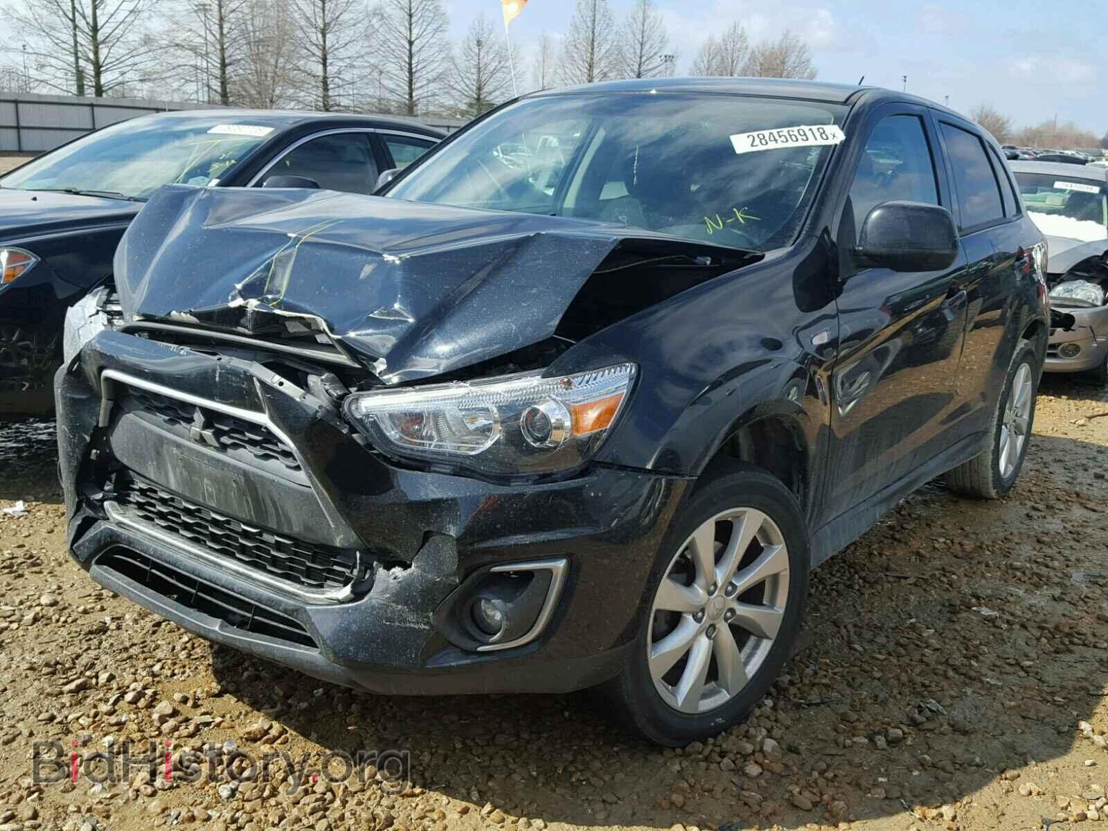 2015 MITSUBISHI OUTLANDER - VIN: 4A4AP3AW1FE032903 - Фото 2