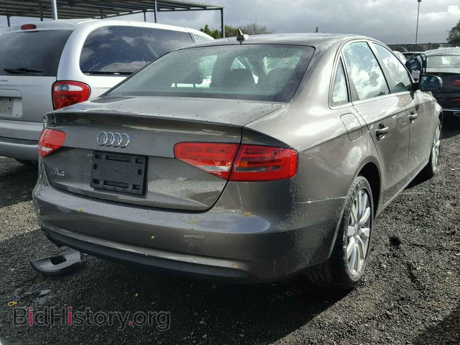 2014 AUDI A4 - VIN: WAUAFAFL2EA003183 - Фото 4