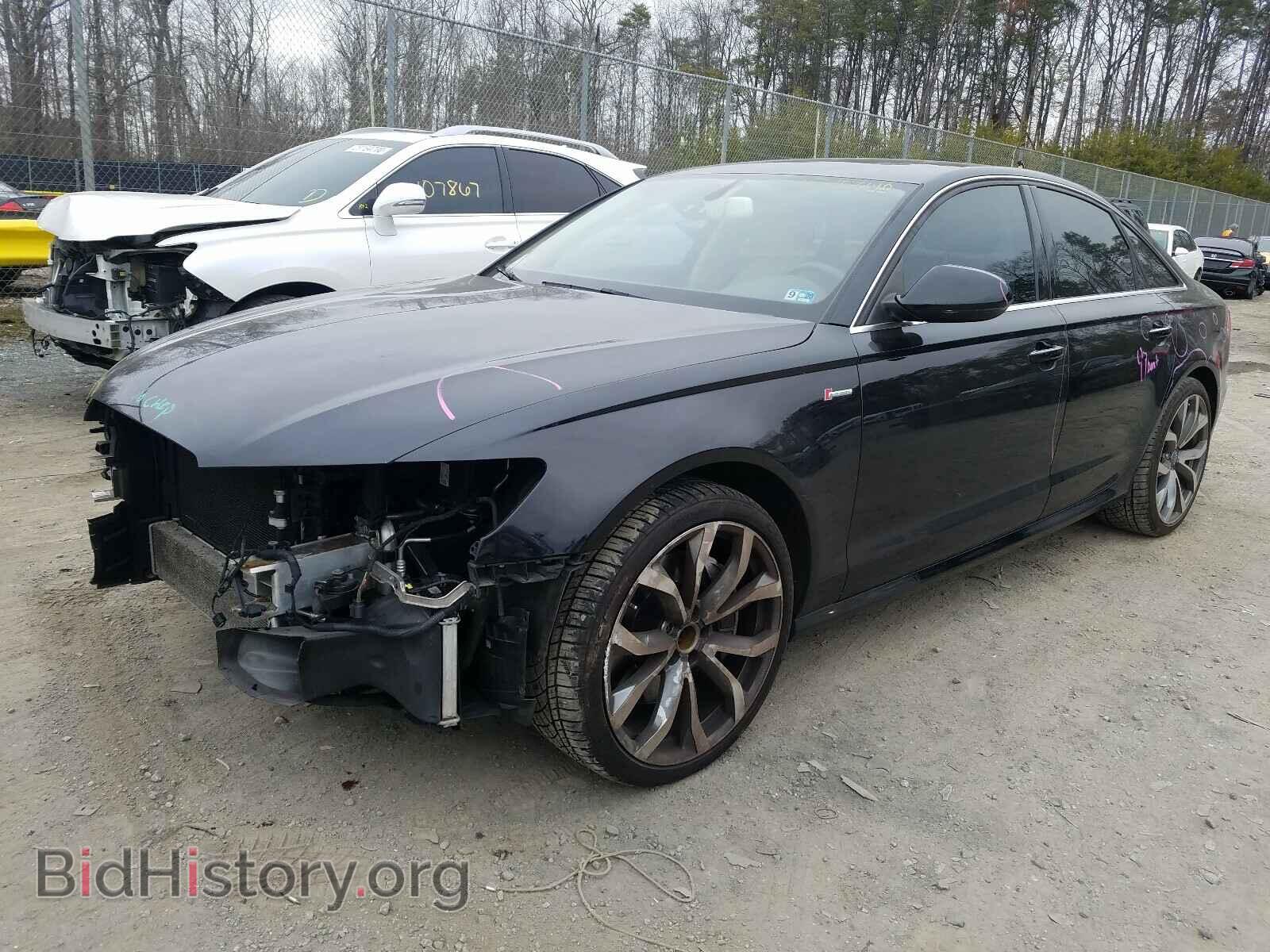 2012 AUDI A6 - VIN: WAUHGAFCXCN075332 - Фото 2