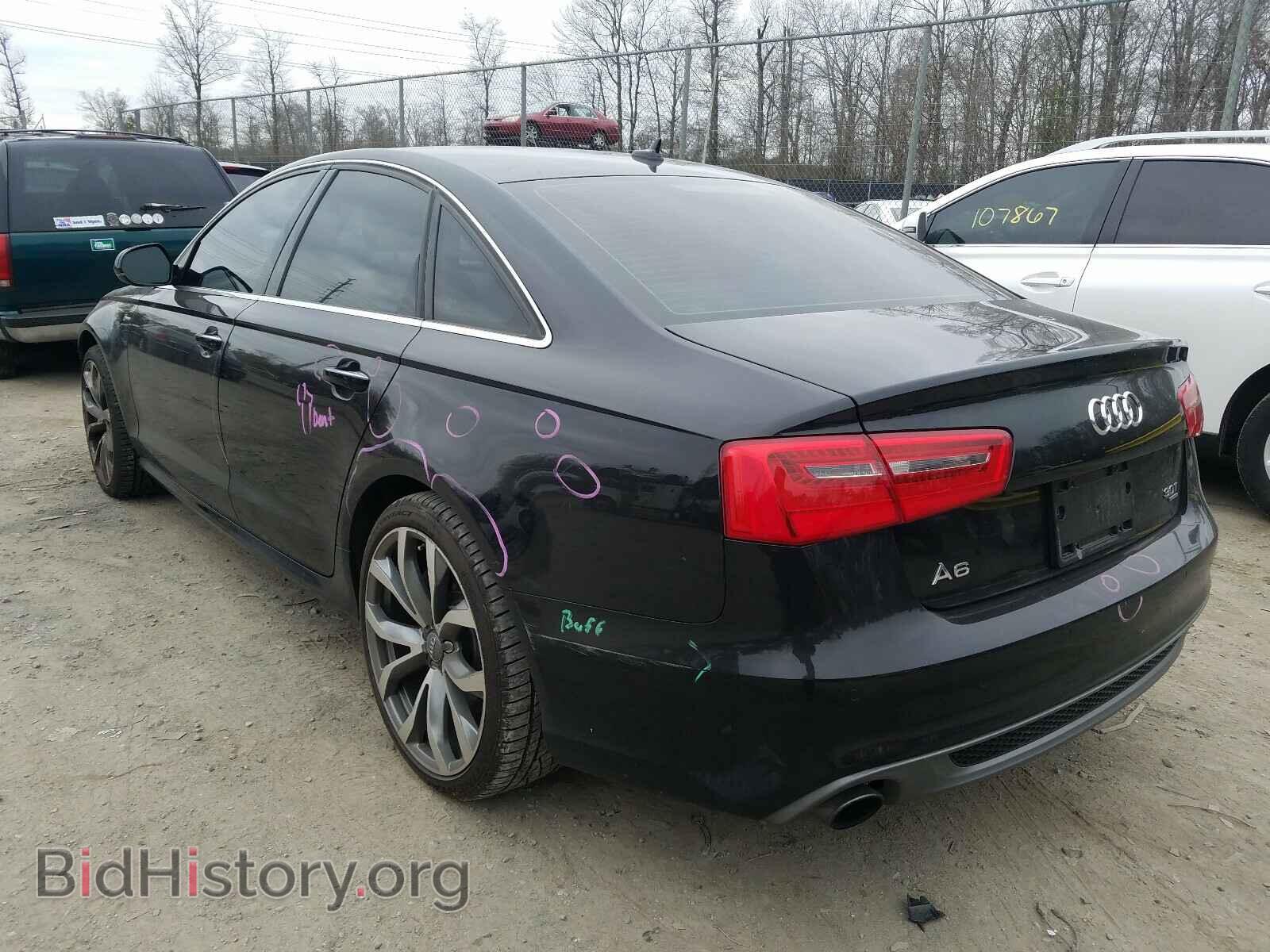 2012 AUDI A6 - VIN: WAUHGAFCXCN075332 - Фото 3