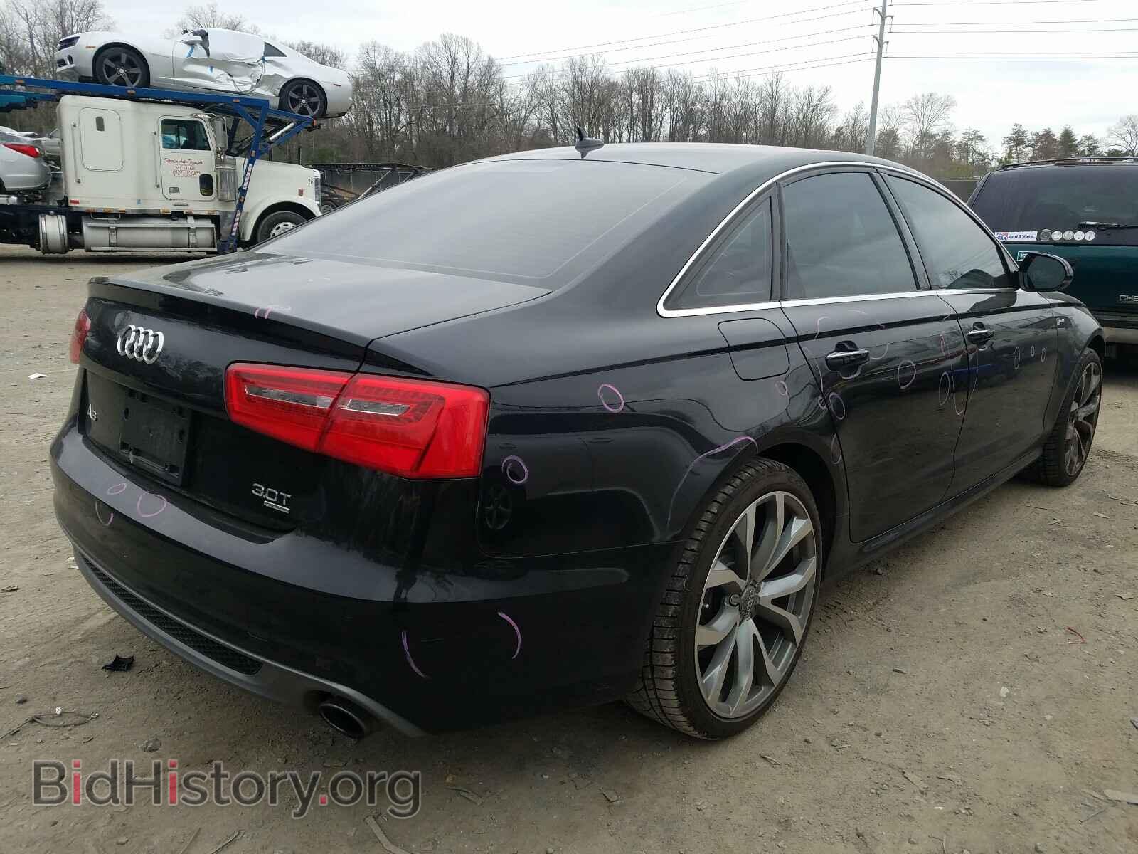 2012 AUDI A6 - VIN: WAUHGAFCXCN075332 - Фото 4