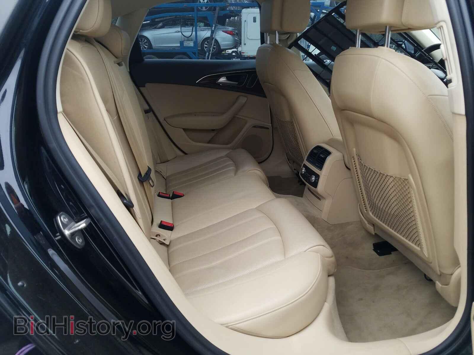 2012 AUDI A6 - VIN: WAUHGAFCXCN075332 - Фото 6