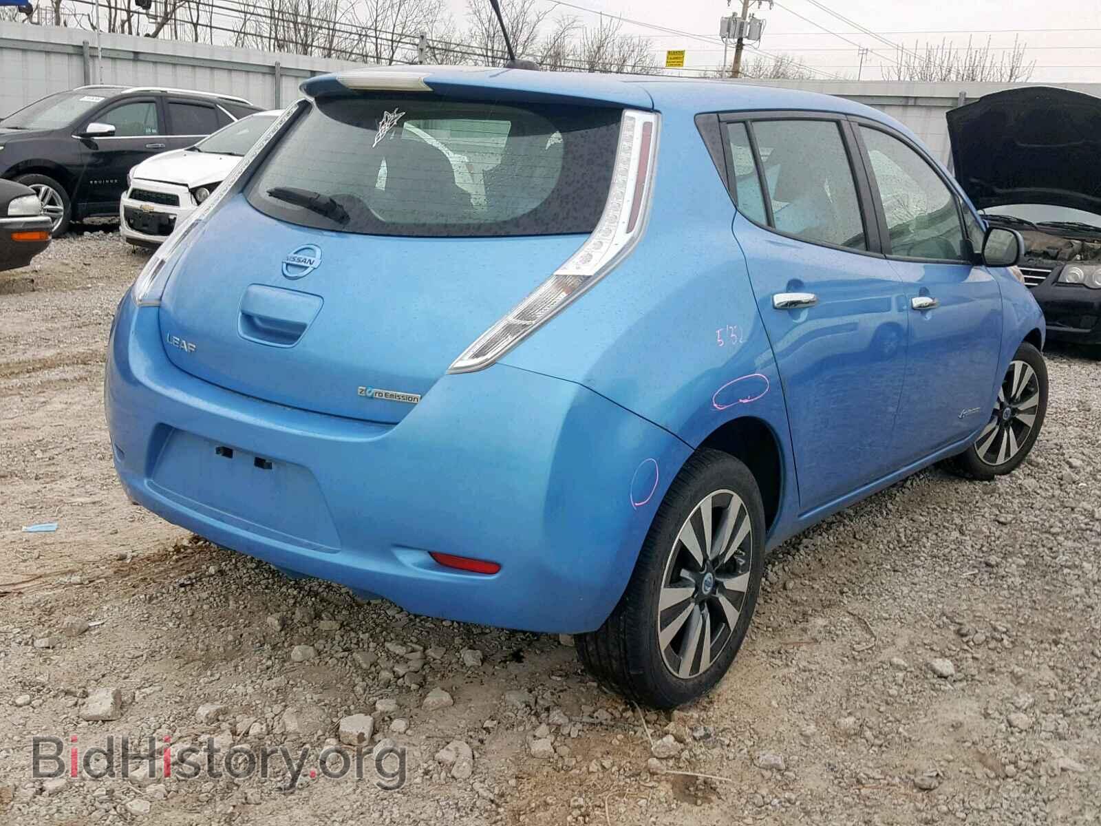 2013 NISSAN LEAF - VIN: 1N4AZ0CP7DC413952 - Фото 4