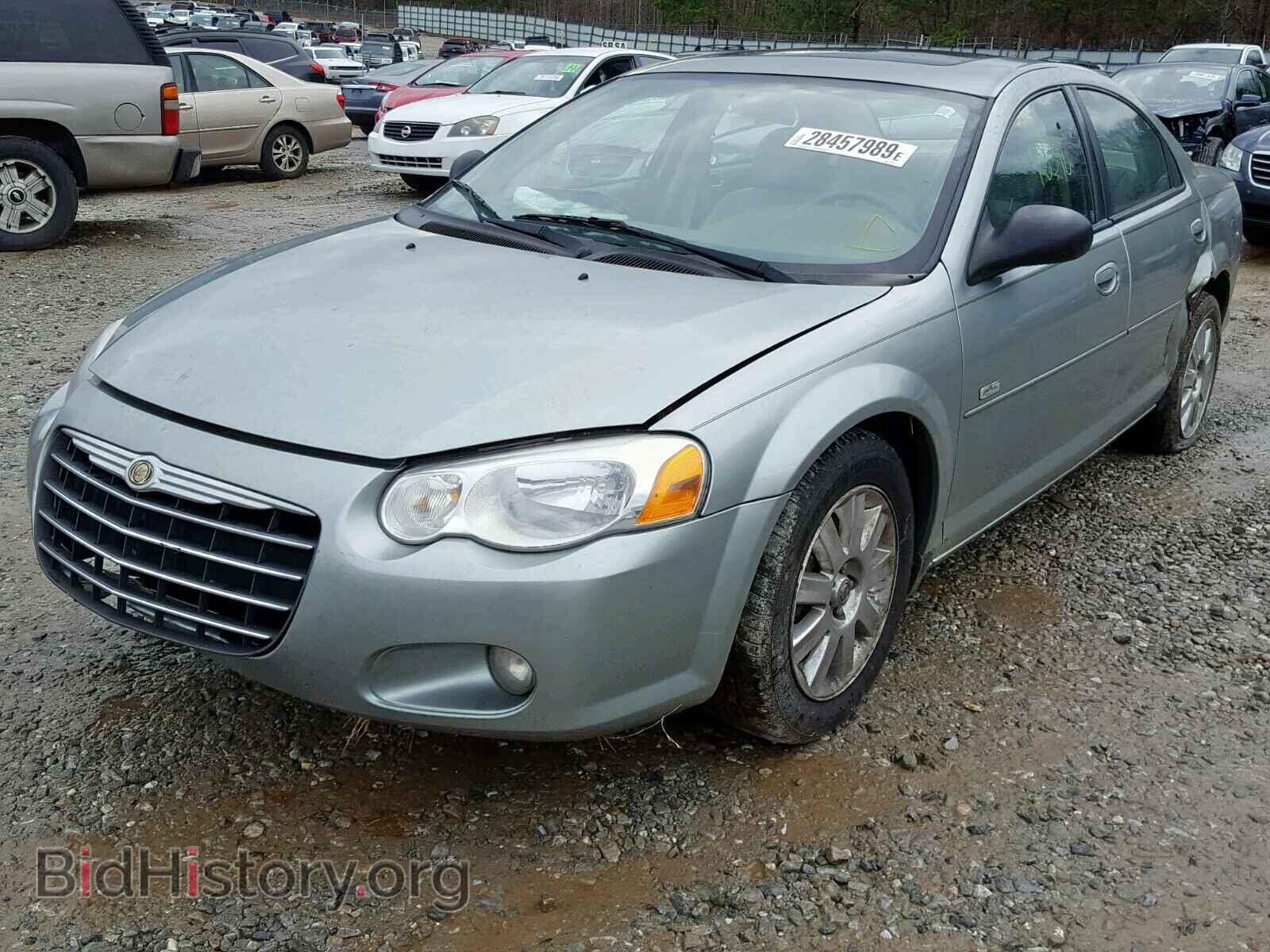 2006 CHRYSLER SEBRING - VIN: 1C3EL56R16N211675 - Фото 2