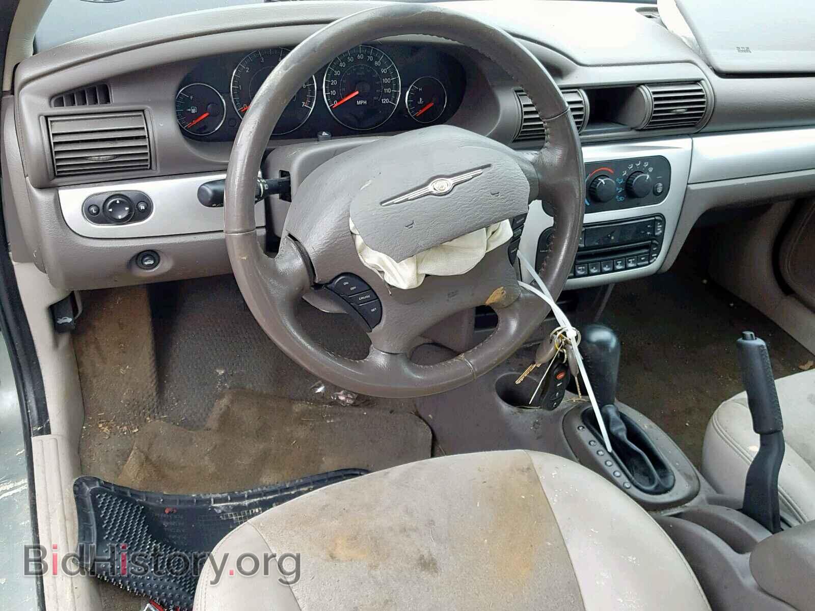 2006 CHRYSLER SEBRING - VIN: 1C3EL56R16N211675 - Фото 9