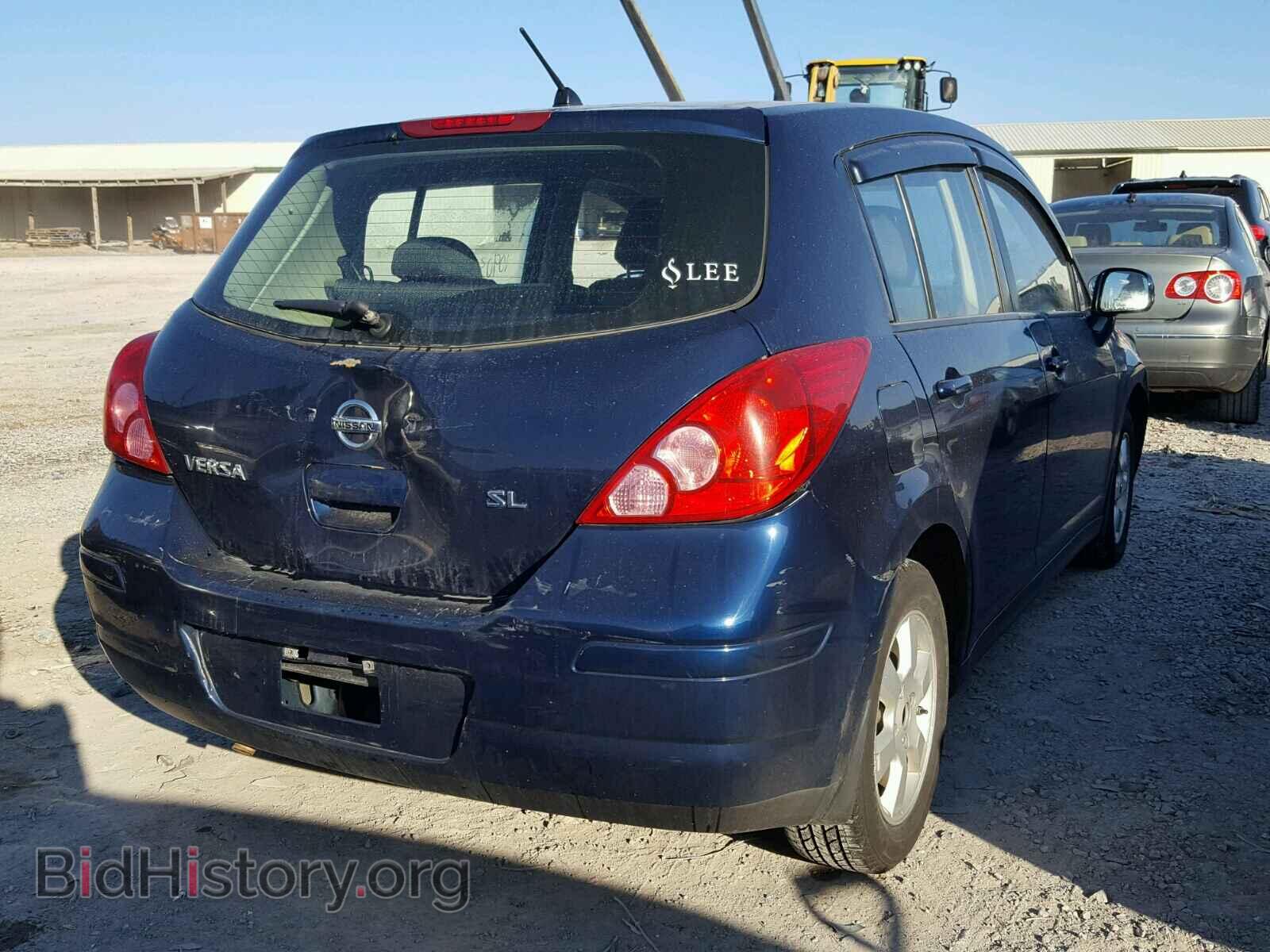 2008 NISSAN VERSA - VIN: 3N1BC13E38L355534 - Фото 4
