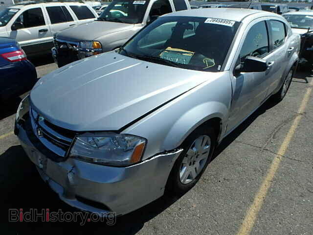 2012 DODGE AVENGER - VIN: 1C3CDZAB5CN103285 - Фото 2