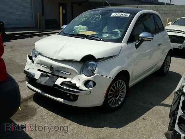 2012 FIAT 500 - VIN: 3C3CFFCR2CT126994 - Фото 2
