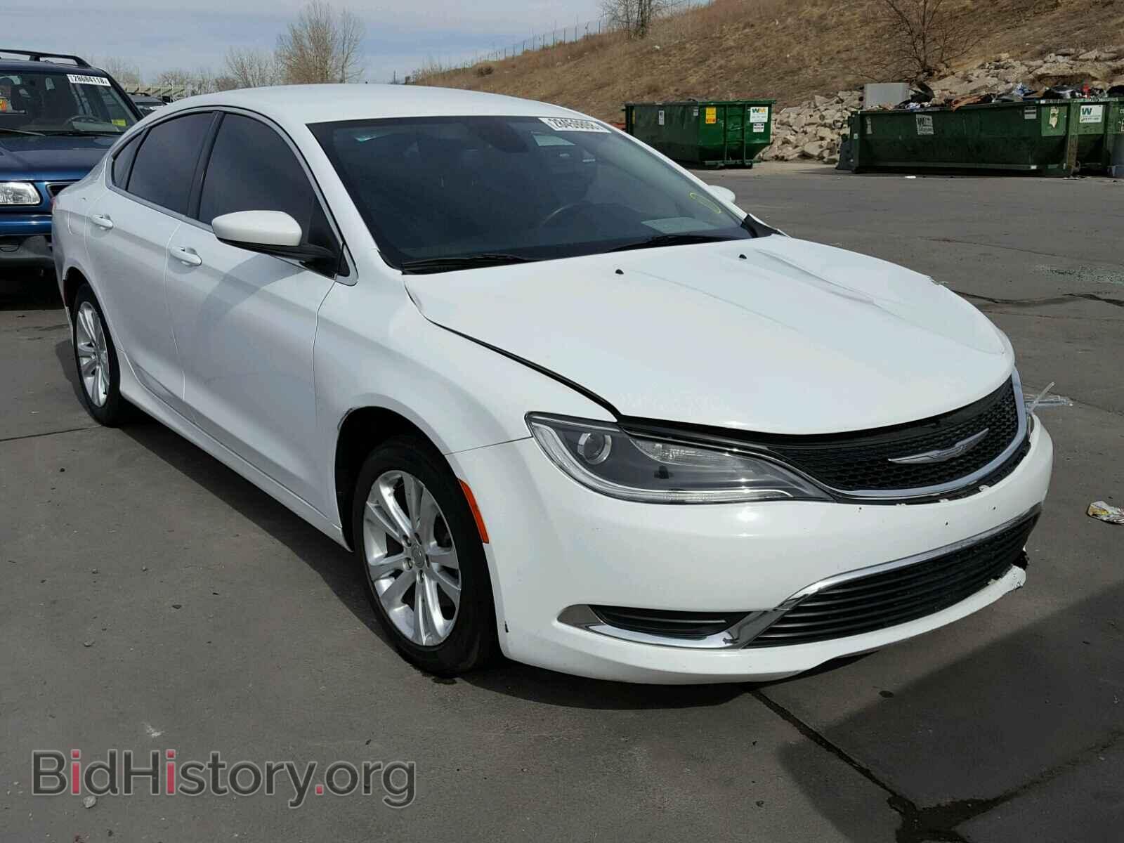 Photo 1C3CCCAB8FN719308 - CHRYSLER 200 2015