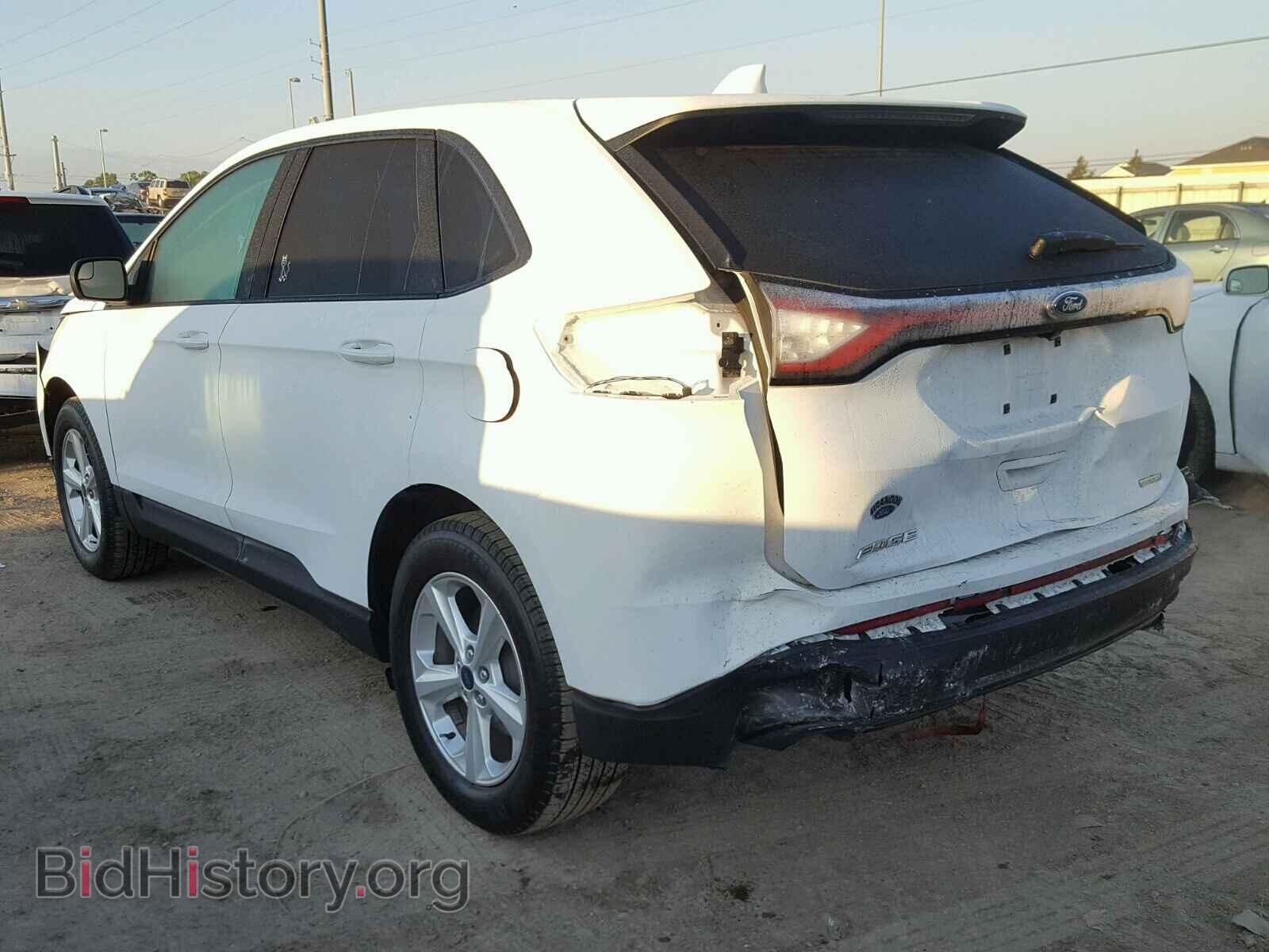 2015 FORD EDGE - VIN: 2FMTK3G91FBB44284 - Фото 3