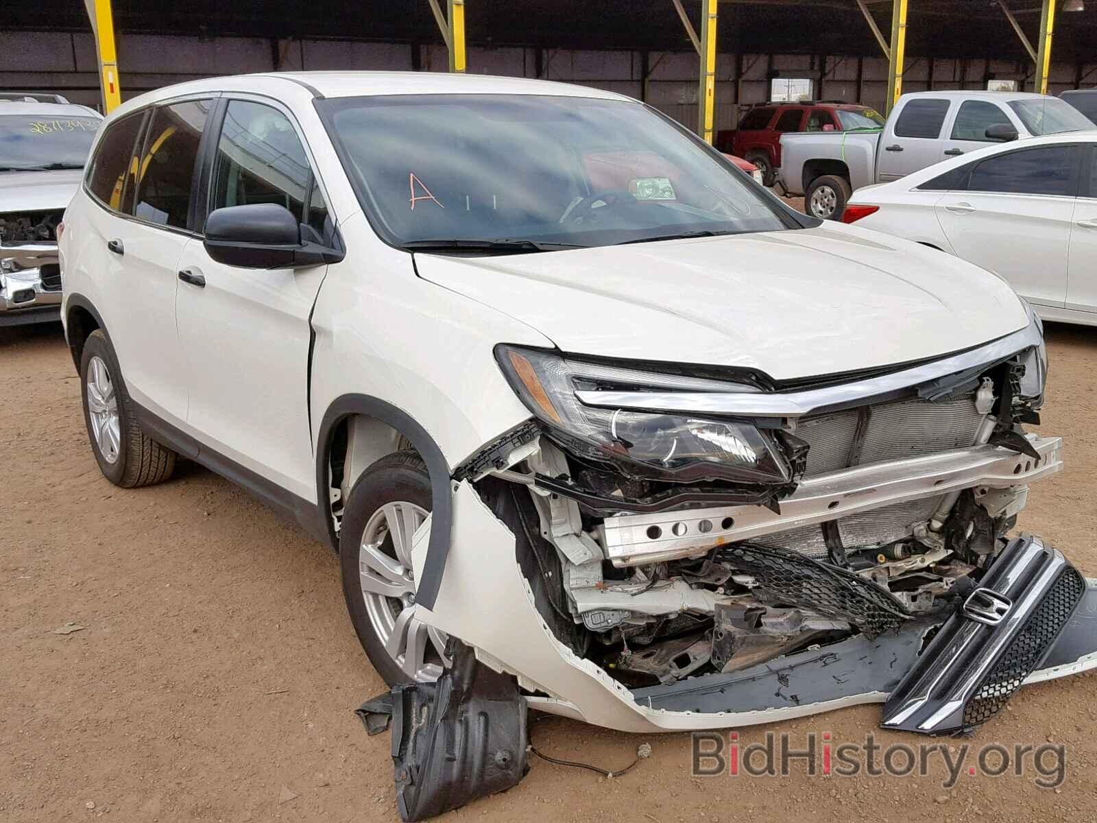 Photo 5FNYF5H19JB018186 - HONDA PILOT LX 2018