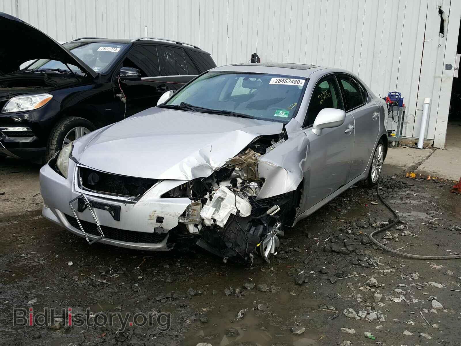 2008 LEXUS IS - VIN: JTHCK262582022764 - Фото 2