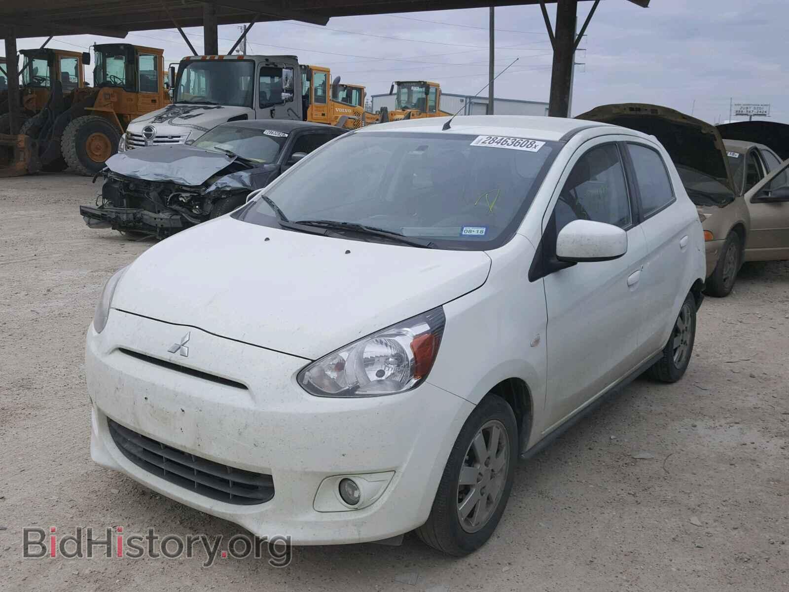 2014 MITSUBISHI MIRAGE - VIN: ML32A4HJ8EH017635 - Фото 2