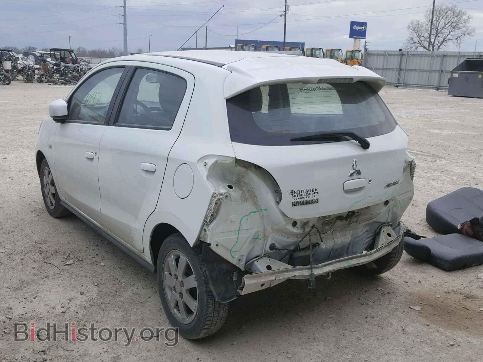 2014 MITSUBISHI MIRAGE - VIN: ML32A4HJ8EH017635 - Фото 3
