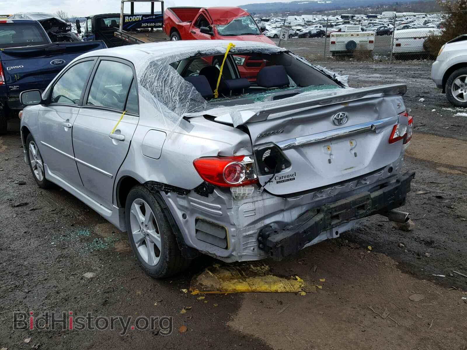 2012 TOYOTA COROLLA BA - VIN: 2T1BU4EE5CC869017 - Фото 3