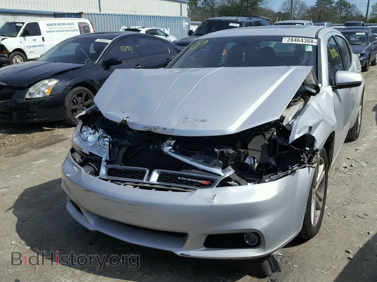 2011 DODGE AVENGER - VIN: 1B3BD1FG0BN512257 - Фото 2