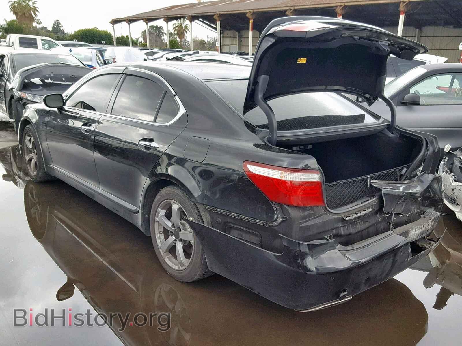 2007 LEXUS LS460 - VIN: JTHBL46F275002542 - Фото 3