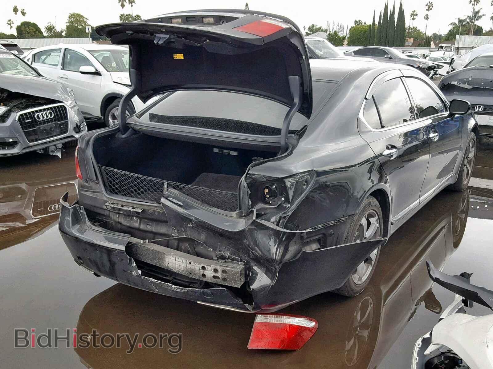 2007 LEXUS LS460 - VIN: JTHBL46F275002542 - Фото 4