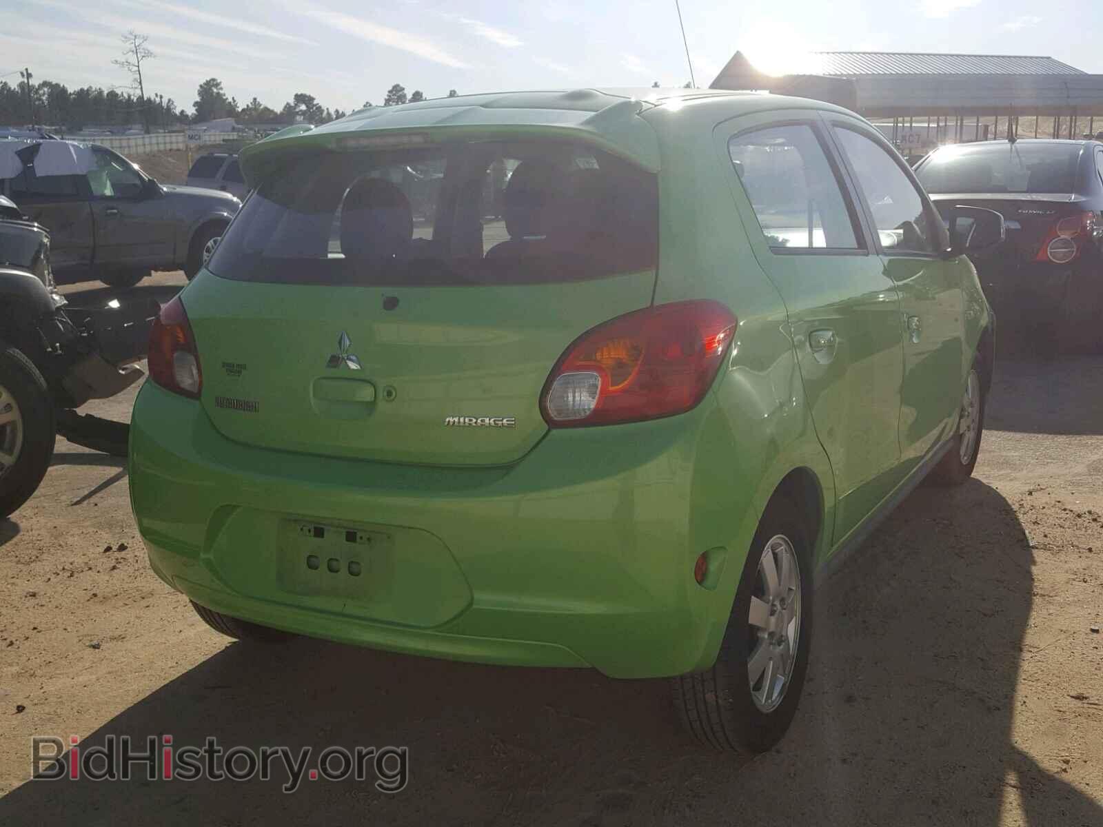 2014 MITSUBISHI MIRAGE - VIN: ML32A4HJ8EH012564 - Фото 4