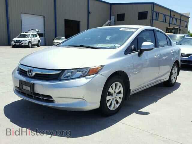 2012 HONDA CIVIC - VIN: 2HGFB2F51CH573557 - Фото 2