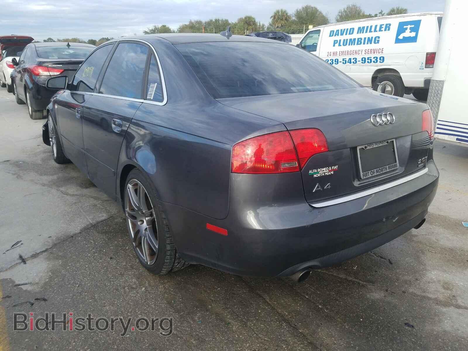 2007 AUDI A4 - VIN: WAUDF78E77A117682 - Photo 3