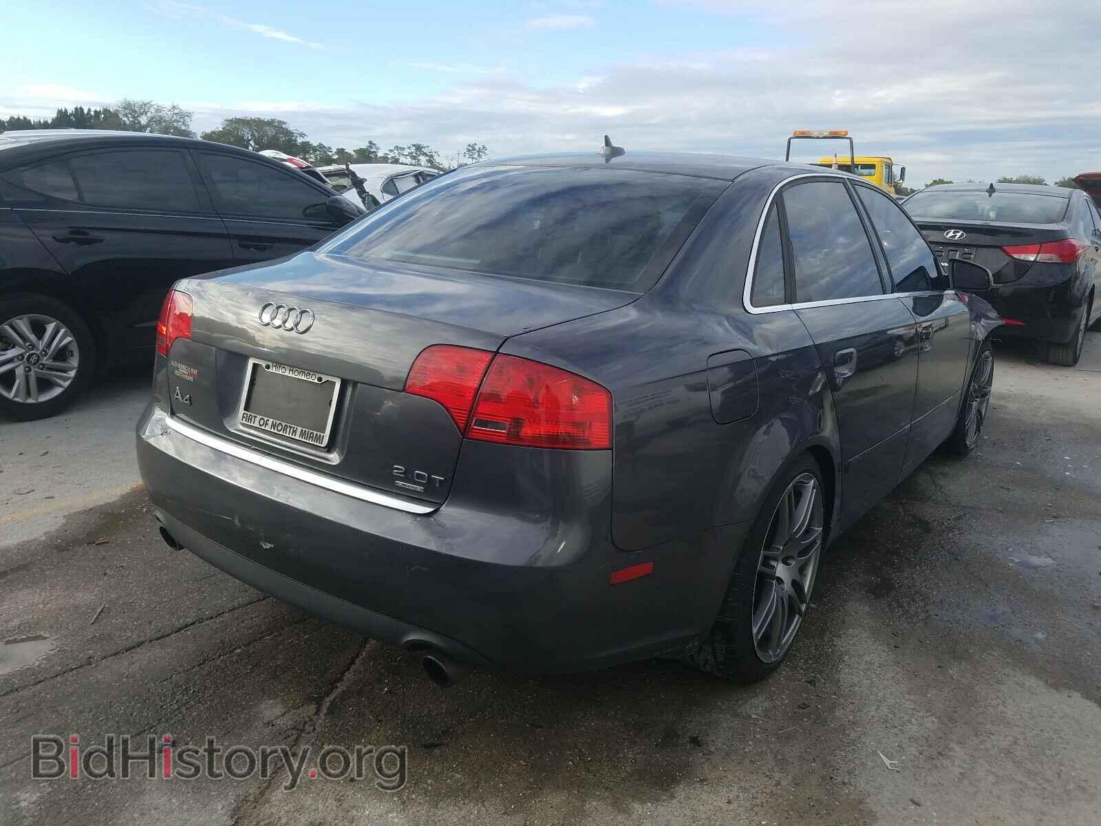 2007 AUDI A4 - VIN: WAUDF78E77A117682 - Photo 4