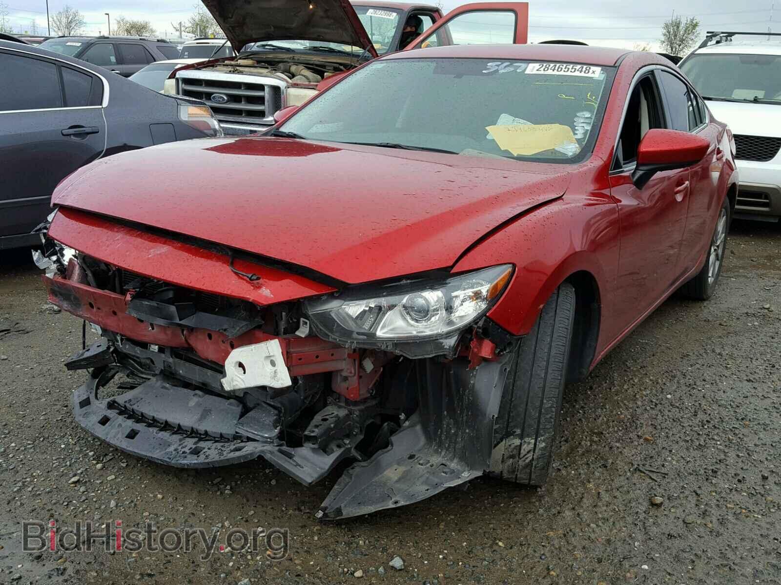 2015 MAZDA 6 - VIN: JM1GJ1U58F1196067 - Фото 2