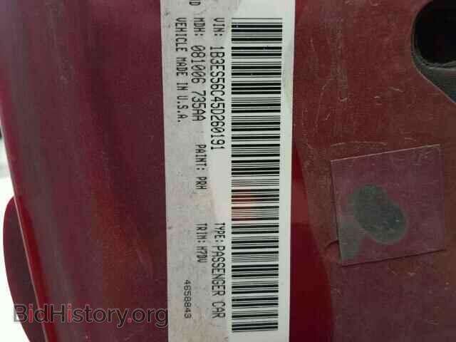 2005 DODGE NEON - VIN: 1B3ES56C45D260191 - Фото 10