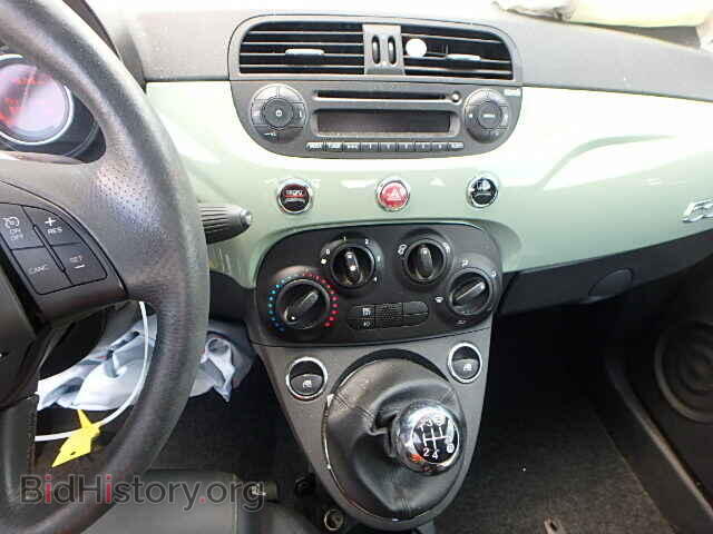 2012 FIAT 500 - VIN: 3C3CFFBR5CT119930 - Фото 9