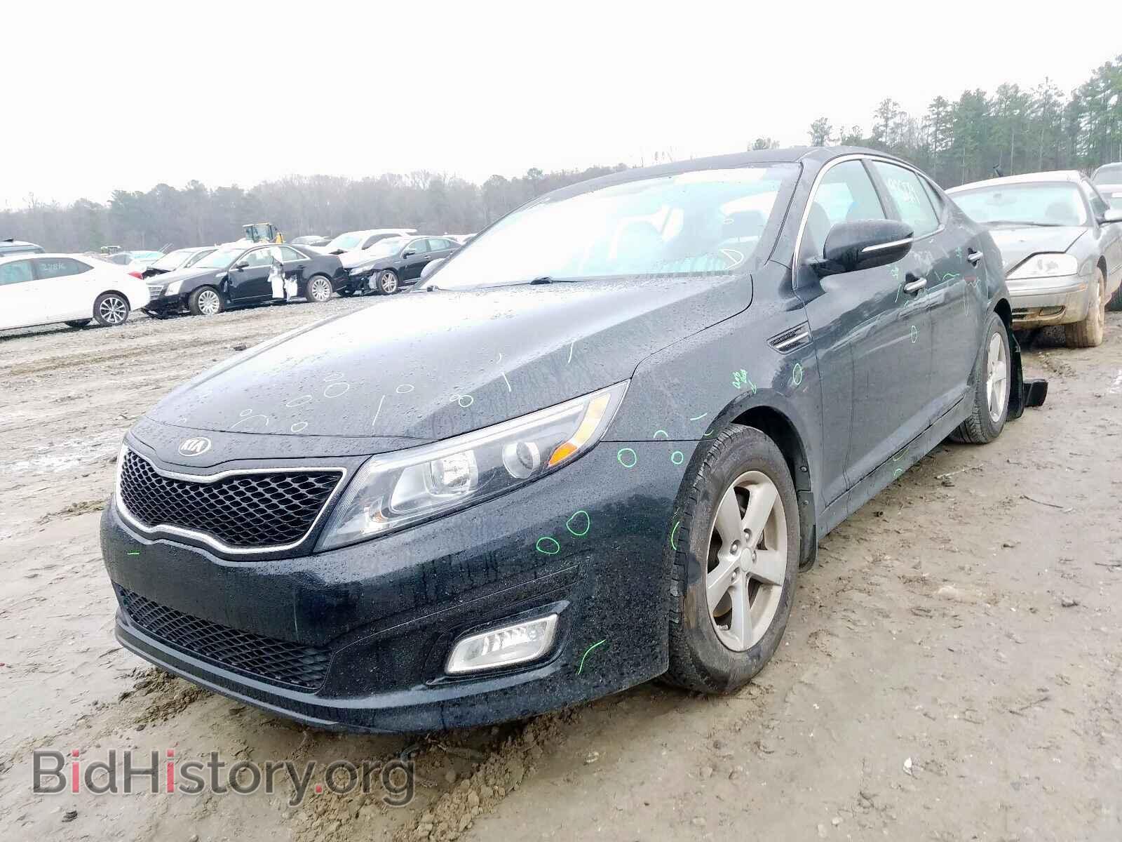 2015 KIA OPTIMA - VIN: 5XXGM4A75FG375931 - Фото 2