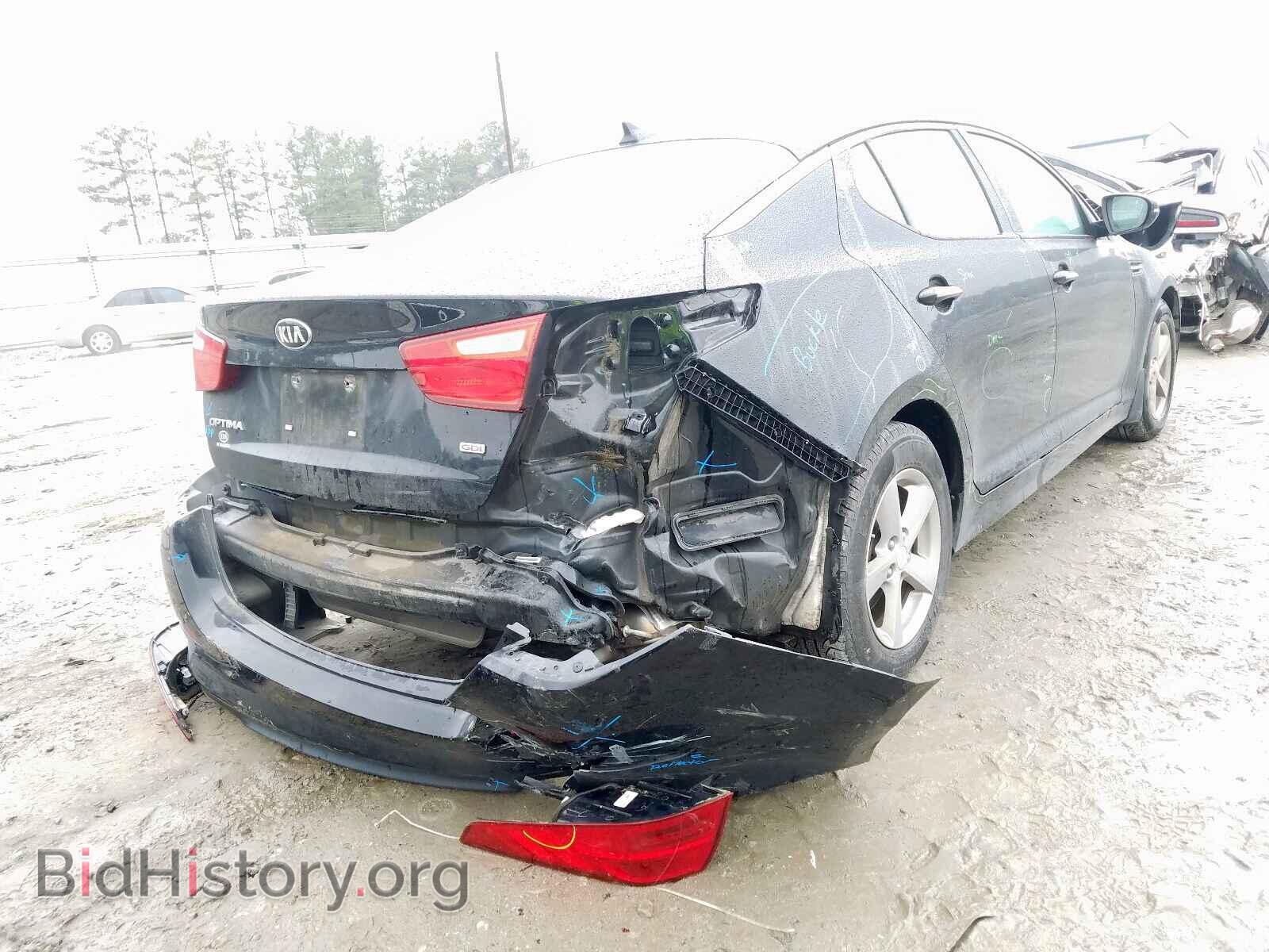 2015 KIA OPTIMA - VIN: 5XXGM4A75FG375931 - Фото 4