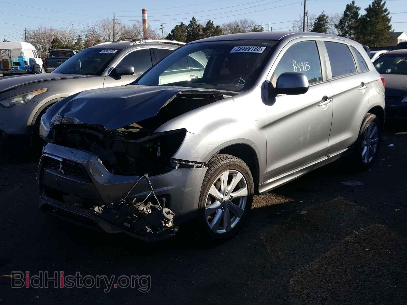 2014 MITSUBISHI OUTLANDER - VIN: 4A4AP3AU4EE031032 - Фото 2