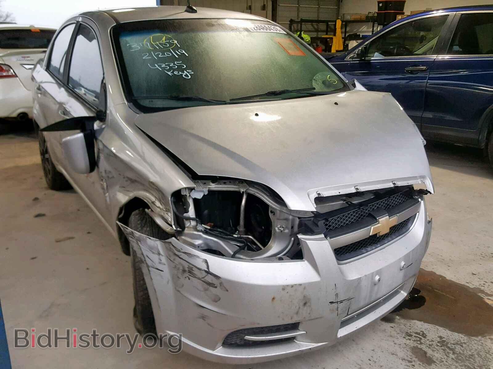 Фотография KL1TD5DE4BB134335 - CHEVROLET AVEO 2011