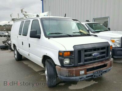 2010 Ford ECONOLINE, white — VIN 1FTNE2EL8ADA60141, Copart