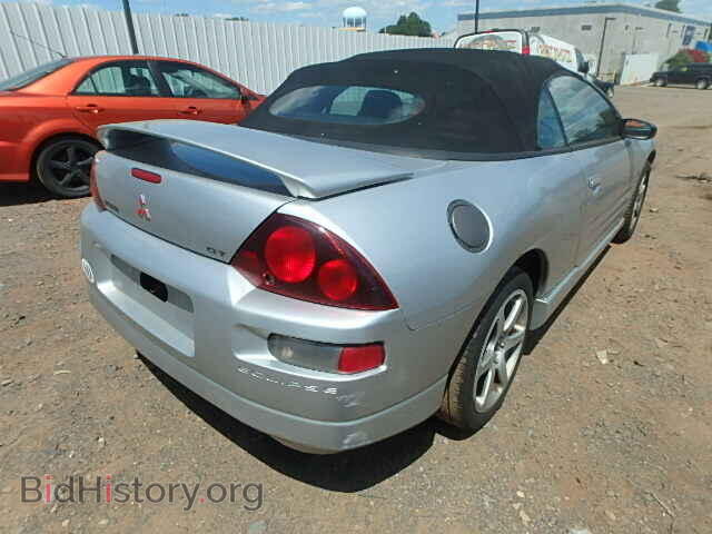 2001 MITSUBISHI ECLIPSE - VIN: 4A3AE55H11E005629 - Фото 4