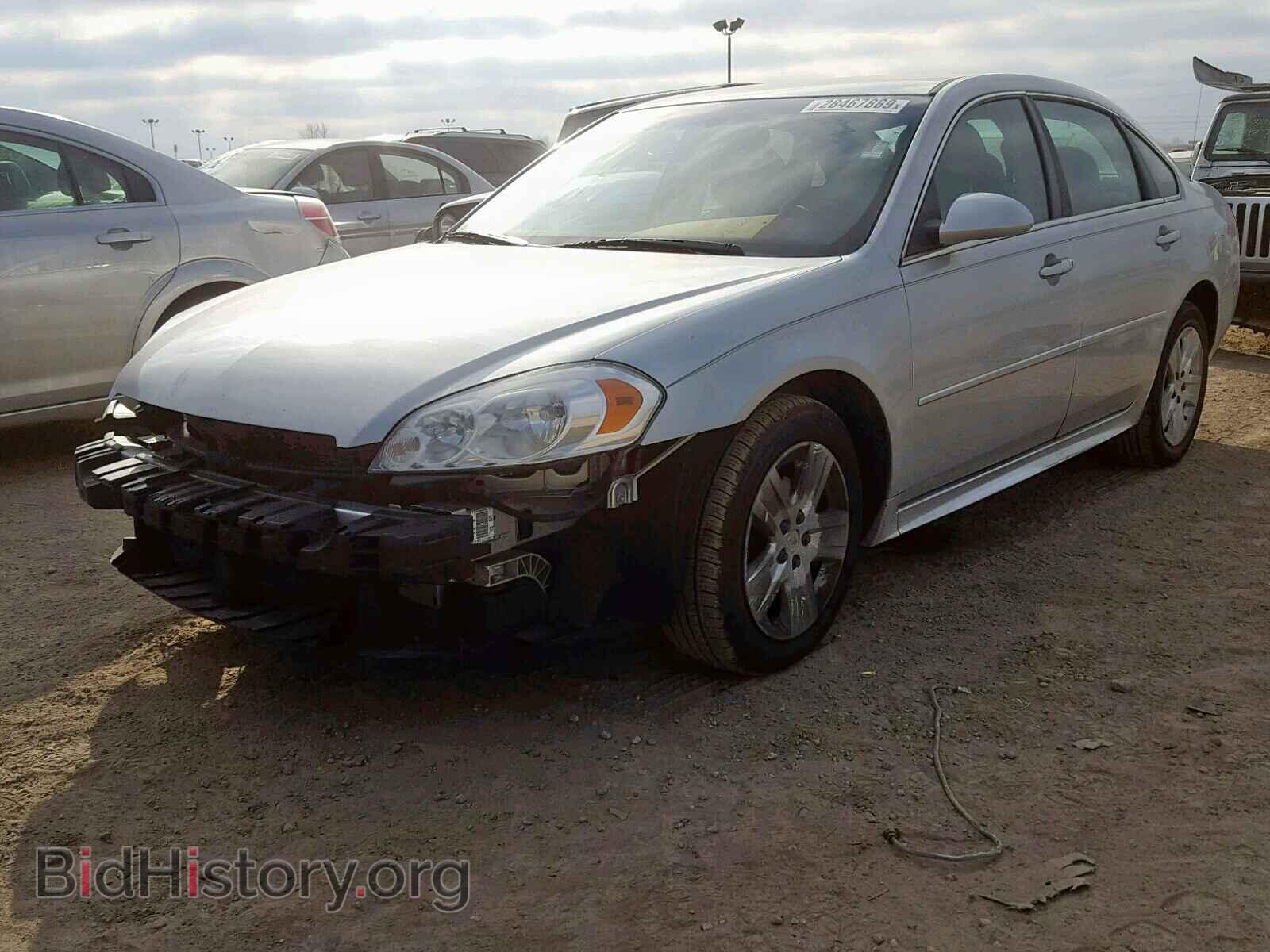 2011 CHEVROLET IMPALA - VIN: 2G1WF5EK5B1262192 - Фото 2