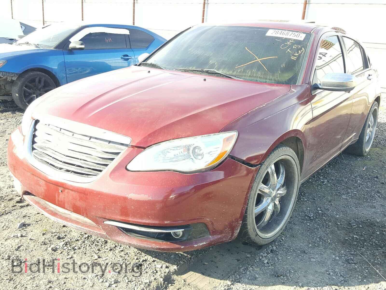 2012 CHRYSLER 200 - VIN: 1C3CCBCG6CN249763 - Фото 2