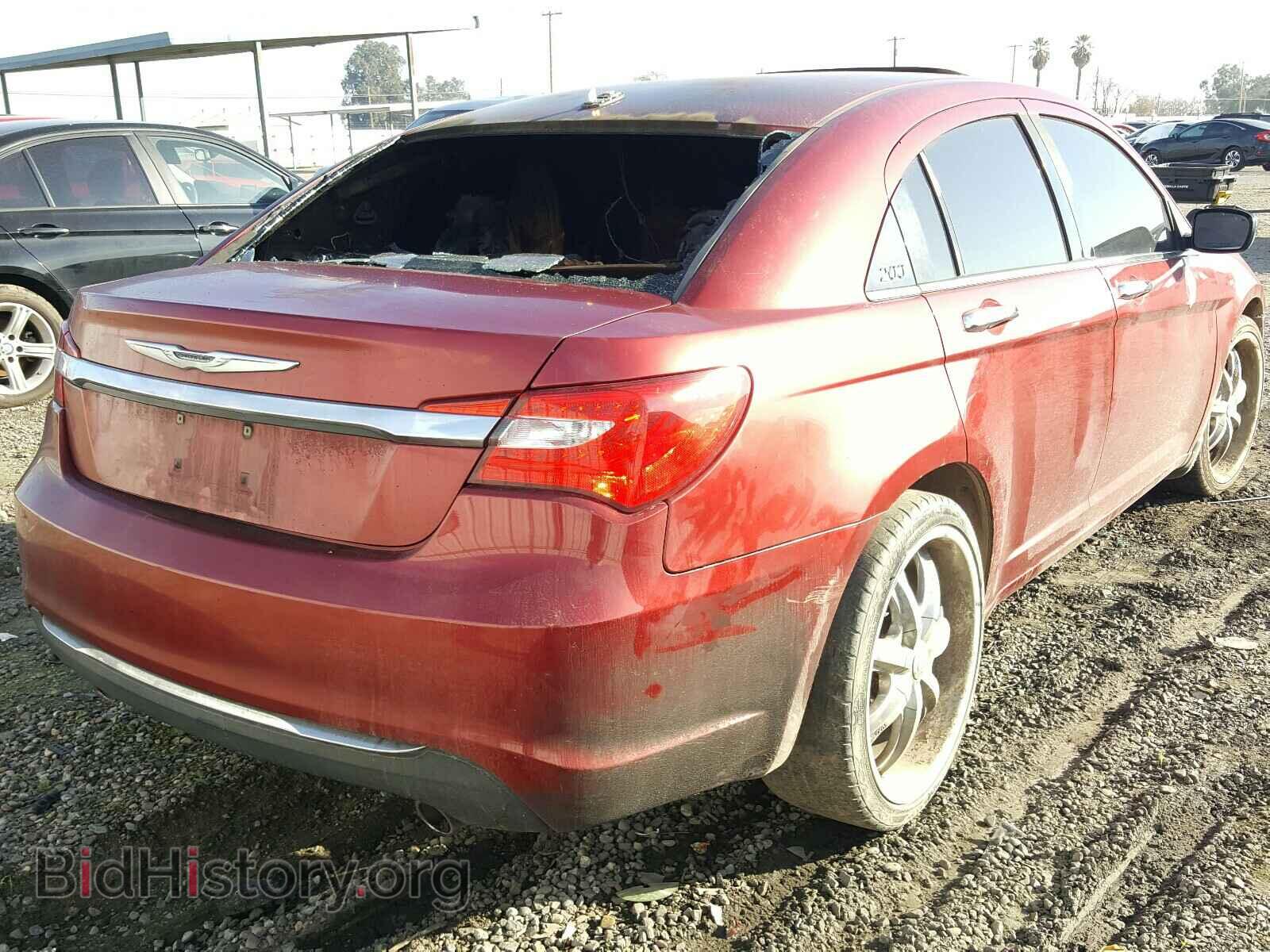2012 CHRYSLER 200 - VIN: 1C3CCBCG6CN249763 - Фото 4