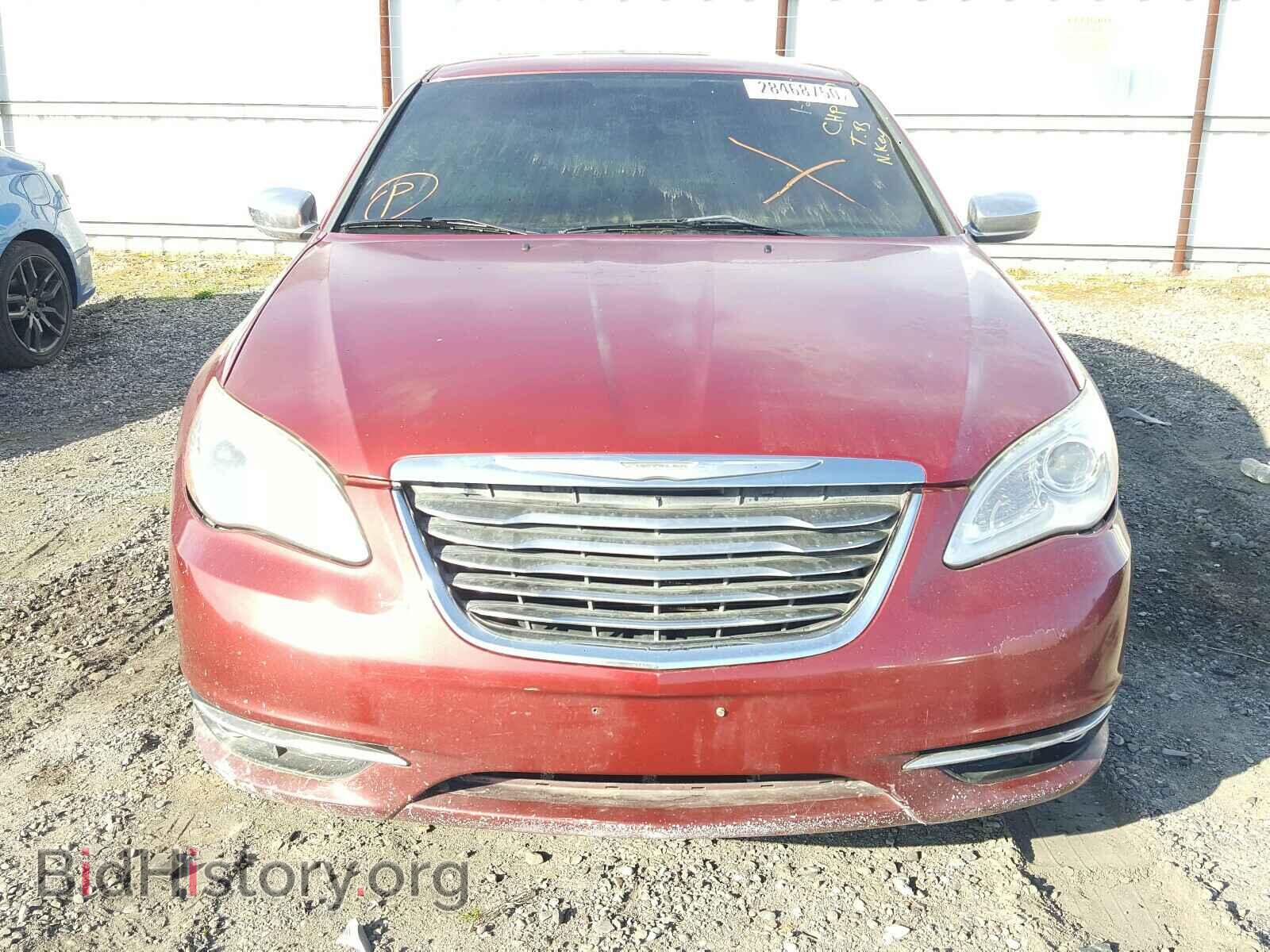 2012 CHRYSLER 200 - VIN: 1C3CCBCG6CN249763 - Фото 9