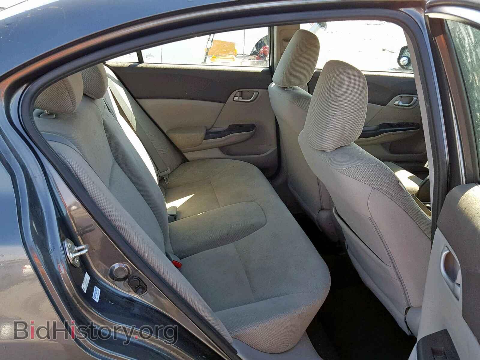 2012 HONDA CIVIC LX - VIN: 2HGFB2F52CH612656 - Фото 6
