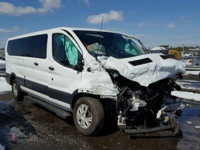 2015 Ford TRANSIT CO Transit T-, white — VIN 1FBZX2ZM8FKA42695, Copart