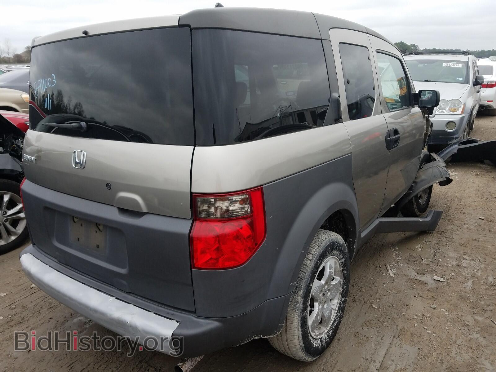 2003 HONDA ELEMENT - VIN: 5J6YH18523L004436 - Фото 4