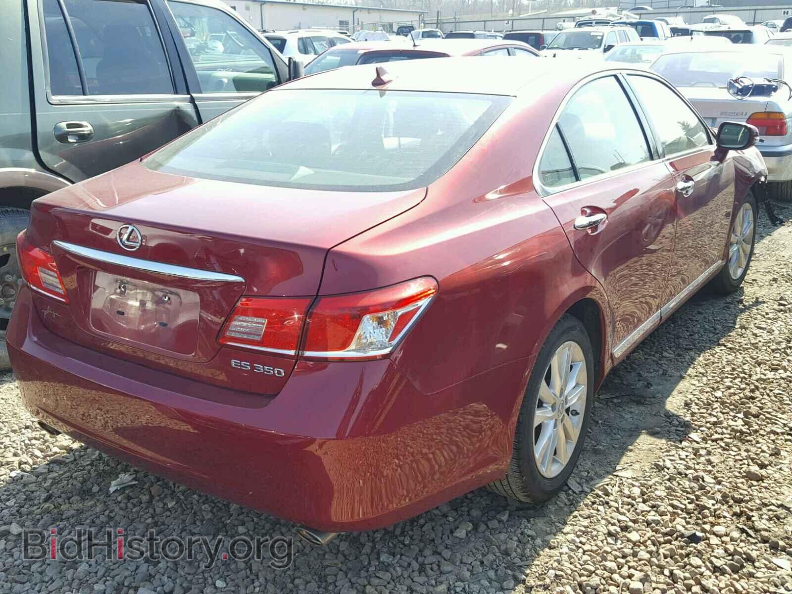 2011 LEXUS ES350 - VIN: JTHBK1EG1B2465696 - Фото 4