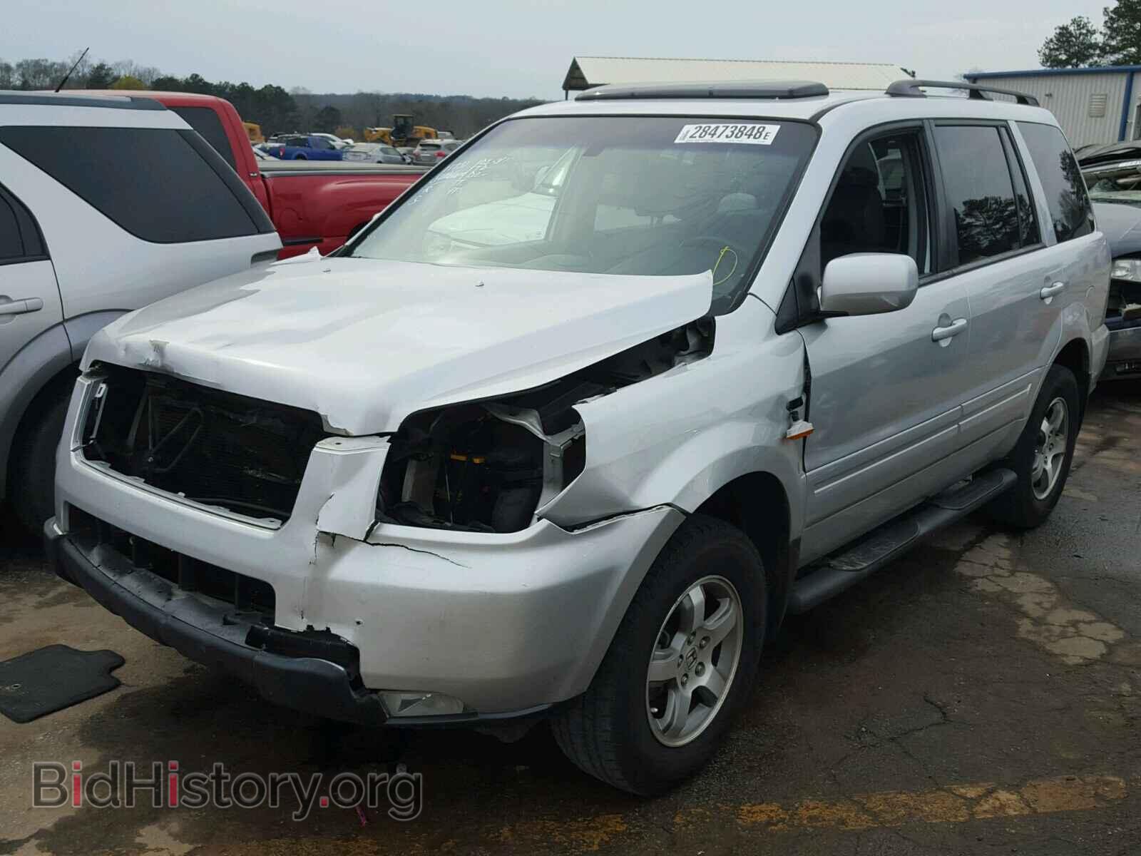 2006 HONDA PILOT - VIN: 5FNYF285X6B021493 - Фото 2