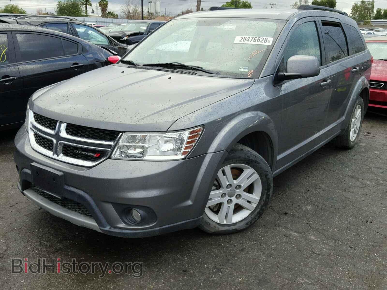 2012 DODGE JOURNEY - VIN: 3C4PDCBBXCT323644 - Фото 2