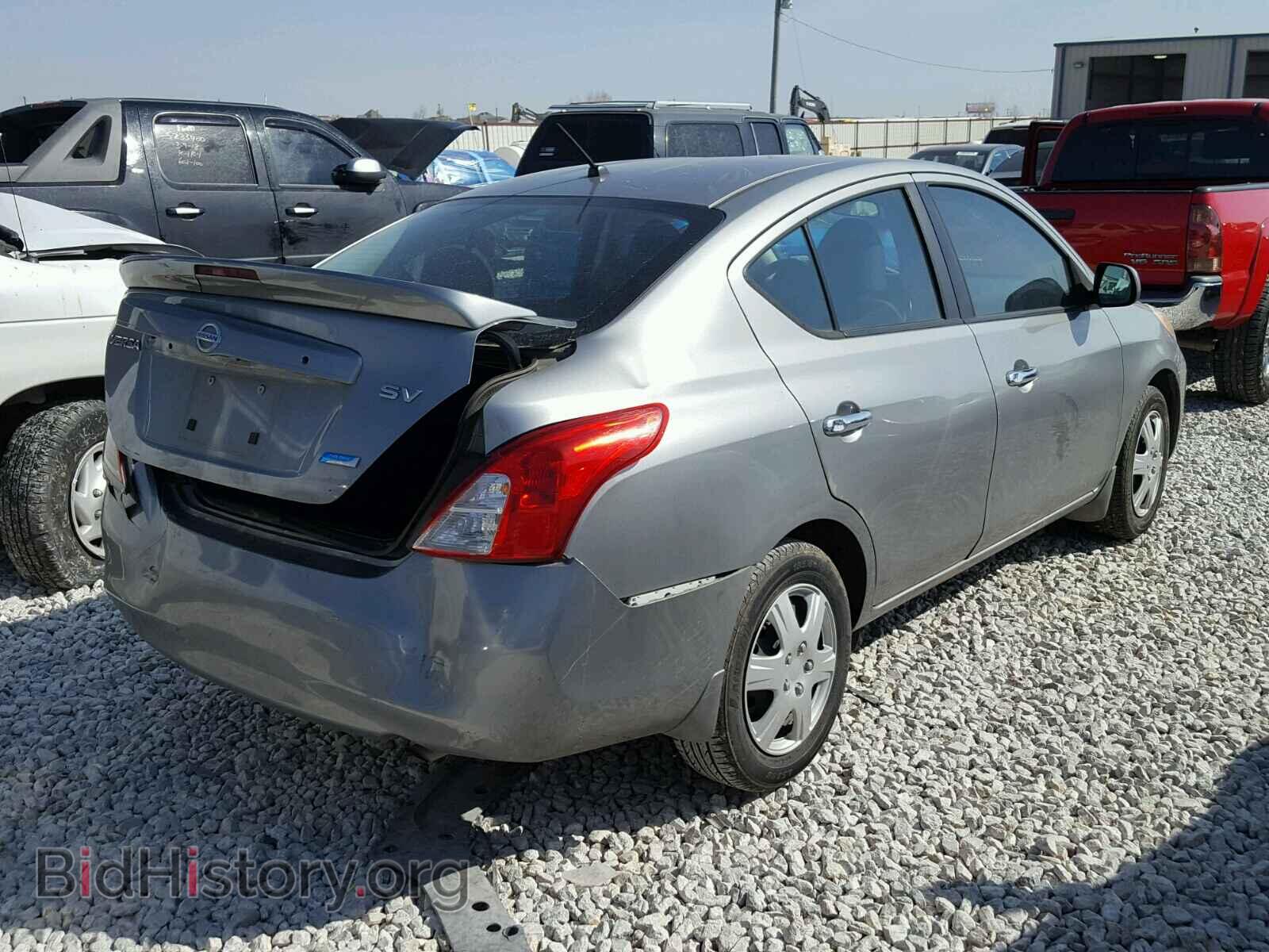 2013 NISSAN VERSA - VIN: 3N1CN7AP5DL852651 - Фото 4