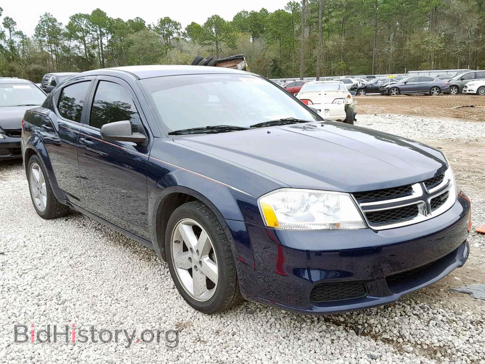 Фотография 1C3CDZAB1DN565473 - DODGE AVENGER 2013