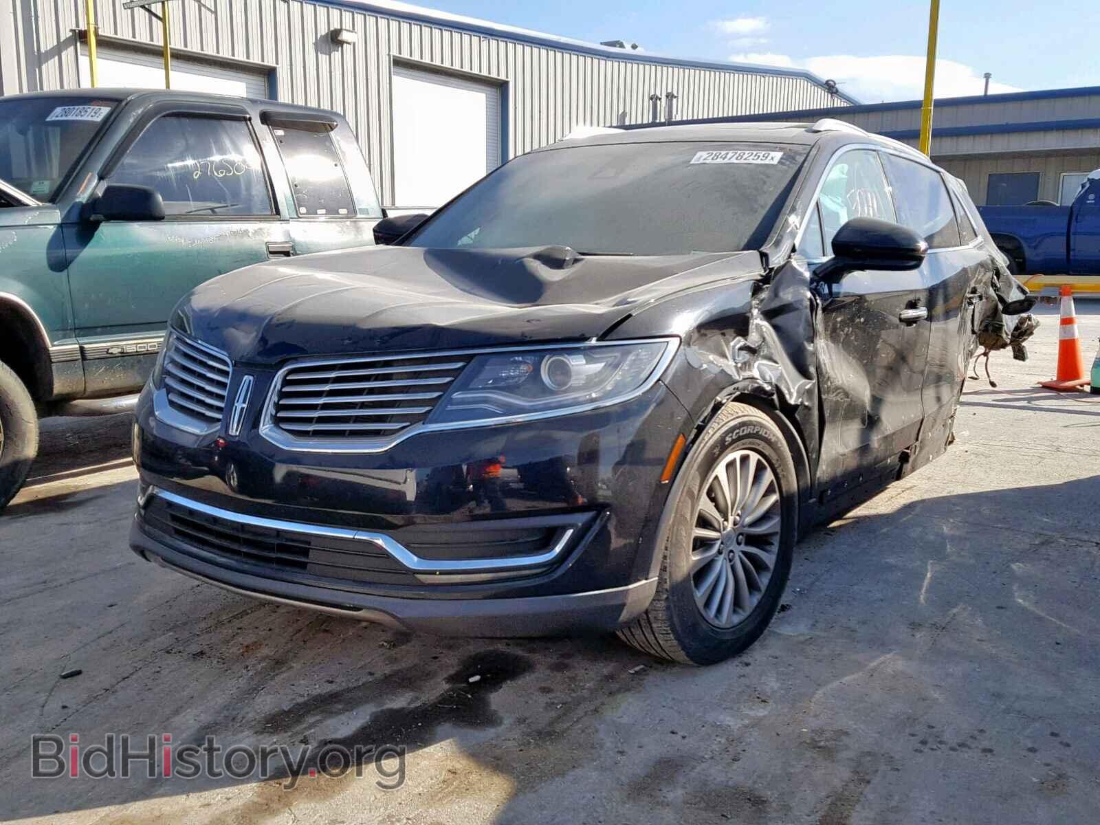 2016 LINCOLN MKX SELECT - VIN: 2LMPJ6KR2GBL60602 - Фото 2